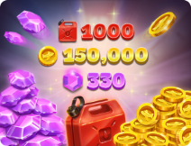 15万金币330宝石1000燃油[拍下后填写邮箱]
